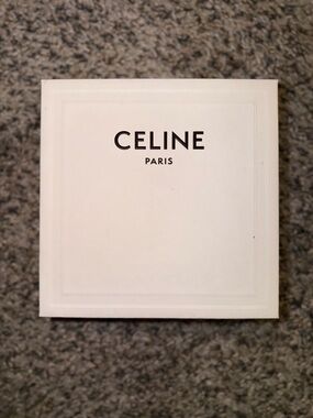 Celine White Box with Black Logo